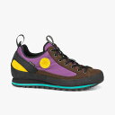 ハンワグ メンズ バスケットボール スポーツ ROTPUNKT LOW GORE TEX - Hiking shoes - brown/violet
