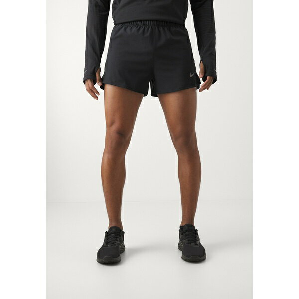 ナイキ メンズ バスケットボール スポーツ FAST SHORT - Sports shorts - black/silver