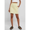 アーバン クラシックス レディース スカート ボトムス TERRY - Mini skirt - softyellow(4)