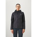アンダーアーマー レディース フィットネス スポーツ CLOUDSTRIKE JACKET - Waterproof jacket - black/white
