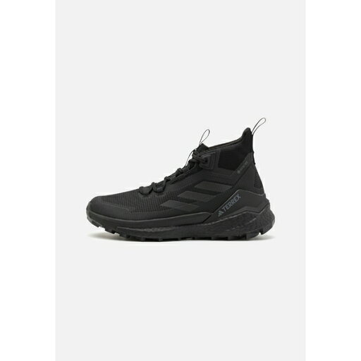 アディダス テレックス メンズ バスケットボール スポーツ TERREX FREE HIKER 2 GORE-TEX HIKING - Hiking shoes - core black/grey four アディダス テレックス メンズ バスケットボール スポーツ TERREX FREE HIKER 2 GORE-TEX HIKING - Hiking shoes - core black/grey four