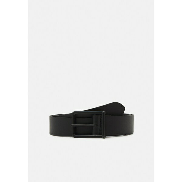 ピア ワン メンズ ベルト アクセサリー LEATHER - Belt - black