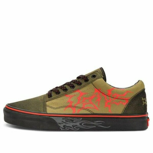 Vans バンズ メンズ スニーカー 【Vans OKEH x Old Skool 'Green Black' VN000D3H203】 サイズ US_7.5(25.5cm)