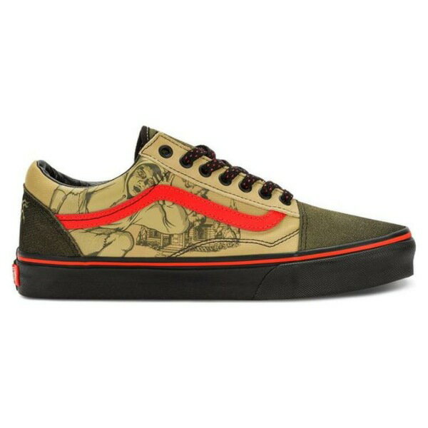 Vans バンズ メンズ スニーカー 【Vans OKEH x Old Skool 'Green Black' VN000D3H203】 サイズ US_7.5(25.5cm)