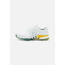 アディダス メンズ ゴルフ スポーツ TOUR360 24 - Golf shoes - footwear white/collegiate green/yel...