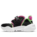 Nike ナイキ レディース スニーカー Black/Green/Purple 【(WMNS) Nike Aqua Rift 'Black Fire Pink' BQ4797-001】 サイズ US_W_11.5