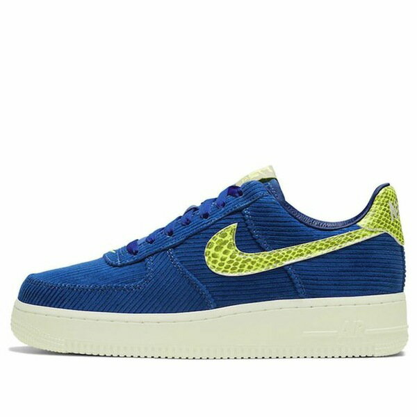 楽天astyNike ナイキ レディース スニーカー Hyper Blue/Volt-Sail 【（WMNS） Nike x Olivia Kim Air Force 1 '07 'No Cover' CK3314-400】 サイズ US_9（26.0cm）