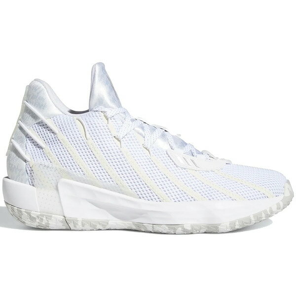 楽天astyadidas アディダス メンズ スニーカー 【adidas Dame 7】 サイズ US_8（26.0cm） I Am My Own Fan Cloud White