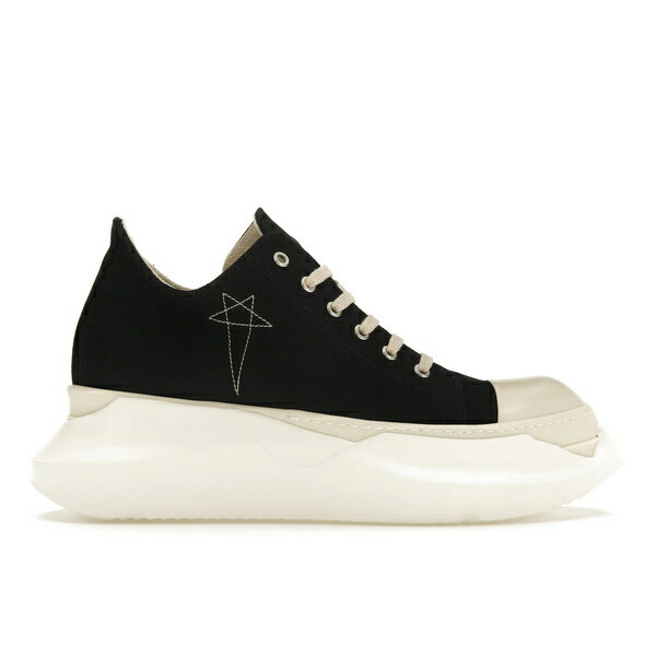 リックオウエンス Rick Owens リックオウエンス メンズ スニーカー 【Rick Owens DRKSHDW Abstract Low】 サイズ EU_45(30.0cm) Pentagram Embroidery Black/Milk