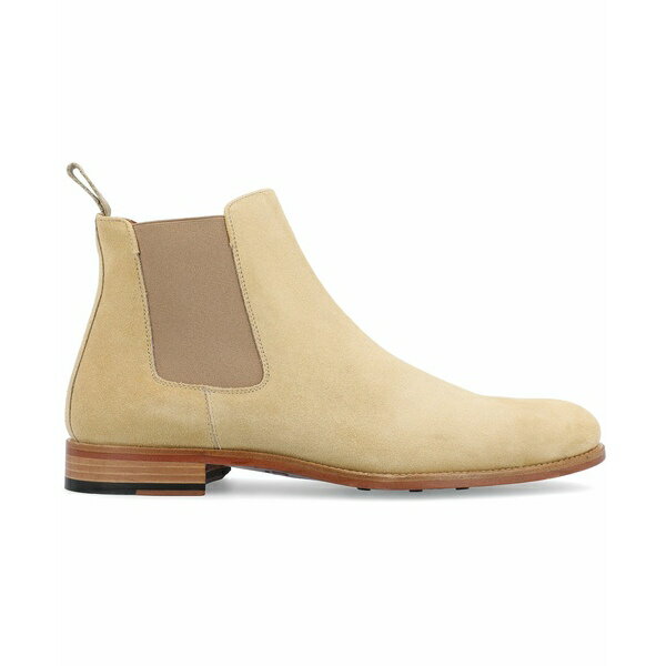 タフト メンズ ブーツ シューズ Men's Jude Handcrafted Suede Chelsea Slip-on Boots Tonal