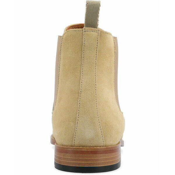 タフト メンズ ブーツ シューズ Men's Jude Handcrafted Suede Chelsea Slip-on Boots Tonal