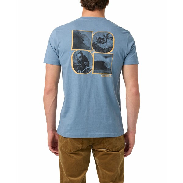 オニール メンズ シャツ トップス Men's The Captain T-Shirt Blue mirage