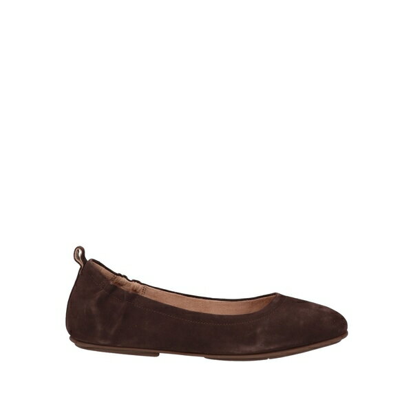【送料無料】 フィットフロップ レディース サンダル シューズ Ballet flats Brown