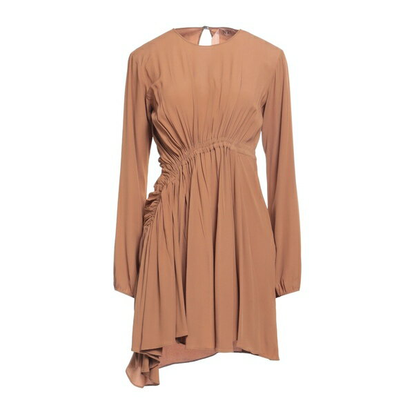 【送料無料】 ヌメロ ヴェントゥーノ レディース ワンピース トップス Mini dresses Beige