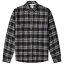 Ρץ   ȥåץ Norse Projects Anton Brushed Flannel Check Button Down Shirt Grey