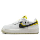 Nike ナイキ レディース スニーカー White/Yellow/Black 【(WMNS) Nike Air Force 1 Shadow 'Go The Extra Smile' DO5872-100】 サイズ US_W_12