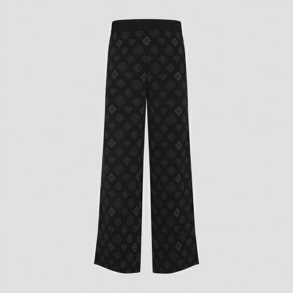 カサブランカ メンズ カジュアルパンツ ボトムス City Jacquard Trousers Black