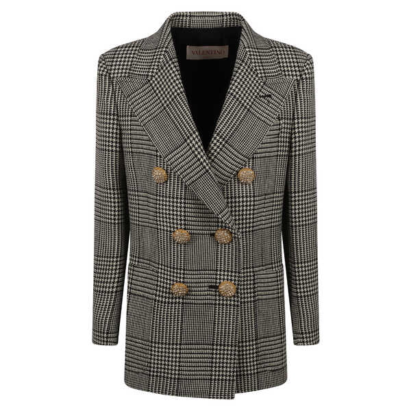 ƥ  ǥ 㥱åȡ֥륾  Houndstooth Wool Blazer Multicolor
