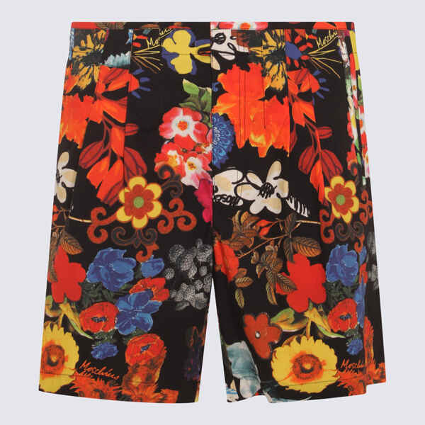 モスキーノ メンズ カジュアルパンツ ボトムス Multicolour Flower Shorts MULTICOLOUR