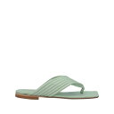 DIVINE FOLLIE ディバインフォリ サンダル シューズ レディース Toe strap sandals Light green