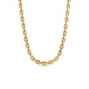 GeBJ fB[X lbNXE`[J[Ey_ggbv ANZT[ 18k Gold Plated Solid Chain Necklace Gold