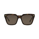 H[OACEFA Y TOXEACEFA ANZT[ Men's Sunglasses, VO5380S 50 DARK HAVANA/DARK BROWN