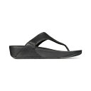 tBbgtbv fB[X T_ V[Y Women's Lulu Leather Toe-Thongs Sandals Black