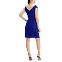 RlNebh fB[X s[X gbvX Women's Sequined-Lace Sheath Dress Cobalt