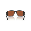 ネイティブアイウェア メンズ サングラス・アイウェア アクセサリー Men's Polarized Sunglasses, Badlands Xd9045 Matte Black, Green