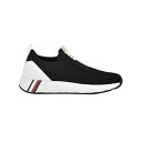 トミー ヒルフィガー レディース スニーカー シューズ Women's Aminaz Casual Slip-On Sneakers Black