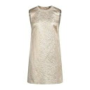 【送料無料】 ヴァレンティノ ガラヴァーニ レディース ワンピース トップス Mini dresses Gold