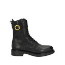 【送料無料】 エマヌエーレ ヴェー レディース ブーツ シューズ Ankle boots Black
