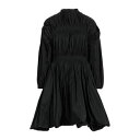 【送料無料】 ジル・サンダー レディース ワンピース トップス Mini dresses Black