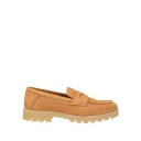 【送料無料】 サントーニ レディース スリッポン・ローファー シューズ Loafers Brown