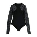 【送料無料】 ジバンシー レディース Tシャツ トップス Bodysuits Black