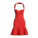 【送料無料】 アラ レディース ワンピース トップス Mini dresses Red