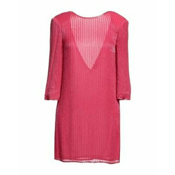 【送料無料】 エリザベスフランキ レディース ワンピース トップス Mini dresses Pink