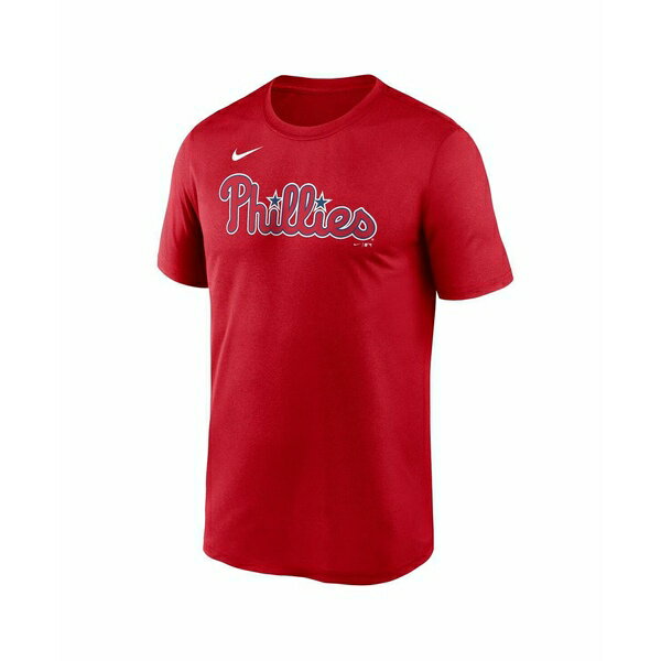ナイキ レディース Tシャツ トップス Men's Red Philadelphia Phillies Fuse Legend T-Shirt Sportred