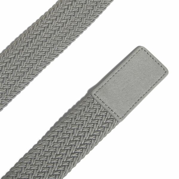 アディダス メンズ ベルト アクセサリー adidas Men's Braided Stretch Golf Belt Grey Three