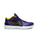 Nike ナイキ メンズ スニーカー 【Undefeated x Kobe 4 Protro 'Court Purple'】 サイズ US_5.5(23.5cm...