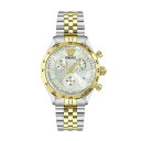ヴェルサーチ メンズ 腕時計 アクセサリー PETITE - Chronograph watch - white and two tone(2)