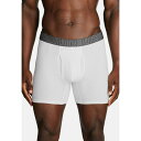 アンダーアーマー メンズ バスケットボール スポーツ 3 PACK - Pants - white