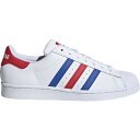 adidas アディダス メンズ スニーカー 【adidas Superstar Americana】 サイズ US_5.5(23.5cm) Footwear White/Collegiate Royal/Team College Red