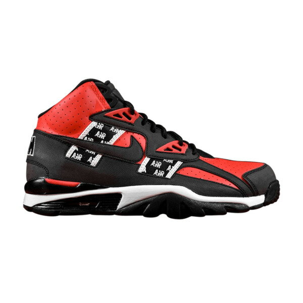 red nike trainersβ