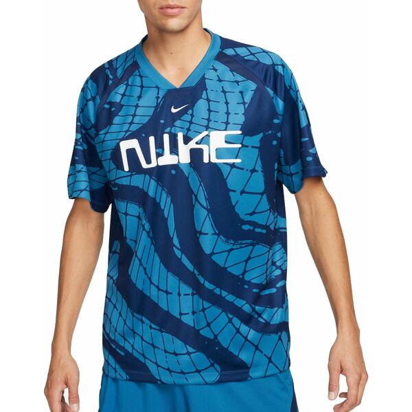 iCL Y Vc gbvX Nike Dri-FIT Men's Soccer Jersey Industrial Blue