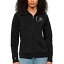 アンティグア レディース パーカー・スウェットシャツ アウター Philadelphia Flyers Antigua Women's Team Logo Protect FullZip Hoodie Black