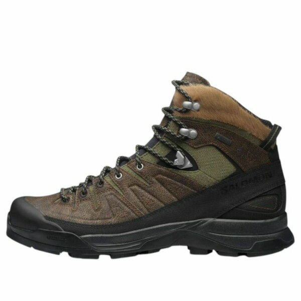 SALOMON サロモン メンズ スニーカー 【Salomon X-ALP Mid Distressed Leather GTX 'Dark Earth Black' 477959】 サイズ US_12(30.0cm)
