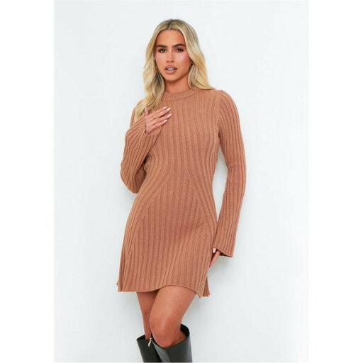 ミッシー エンパイア レディース ワンピース トップス Rib Knit Flare Mini Dress Womens ミッシー エンパイア レディース ワンピース トップス Rib Knit Flare Mini Dress Womens
