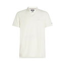 トミー ヒルフィガー メンズ Tシャツ トップス COTTON LINEN TERRY REG POLO