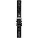 eB\bg Y rv ANZT[ Official Interchangeable Black Fabric Watch Strap Black